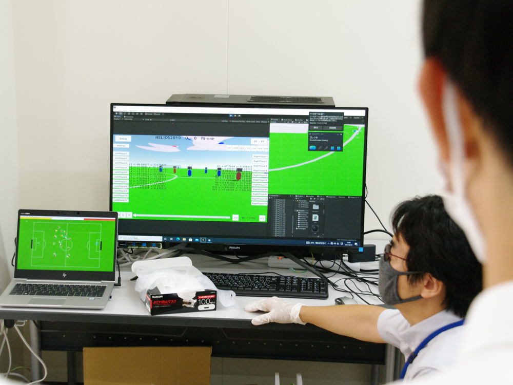 OPEN CAMPUS 2021 -ギャラリー-｜仮想空間でのサッカー競技への没入体験