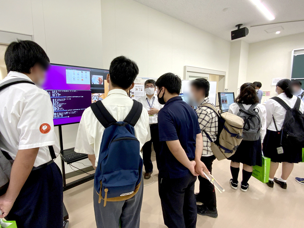 OPEN CAMPUS 2021 -ギャラリー-｜情報理工学科体験ブース