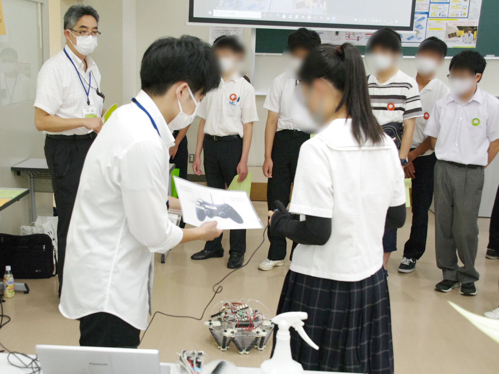 OPEN CAMPUS 2021 -ギャラリー-｜空気圧駆動人工筋を用いた6脚移動ロボット