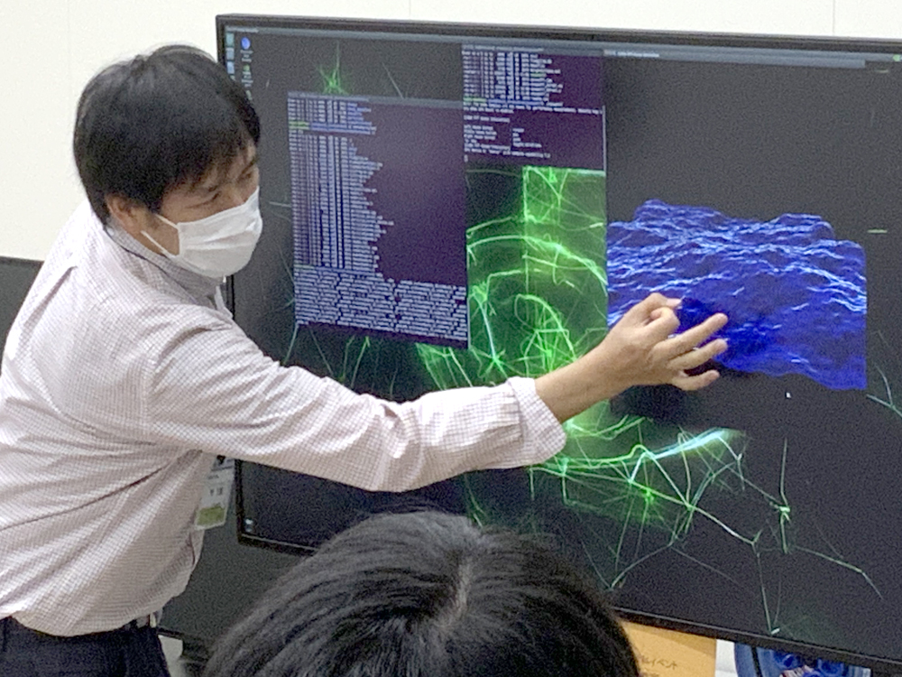 OPEN CAMPUS 2021 -ギャラリー-｜スーパーコンピュータに触れてみる